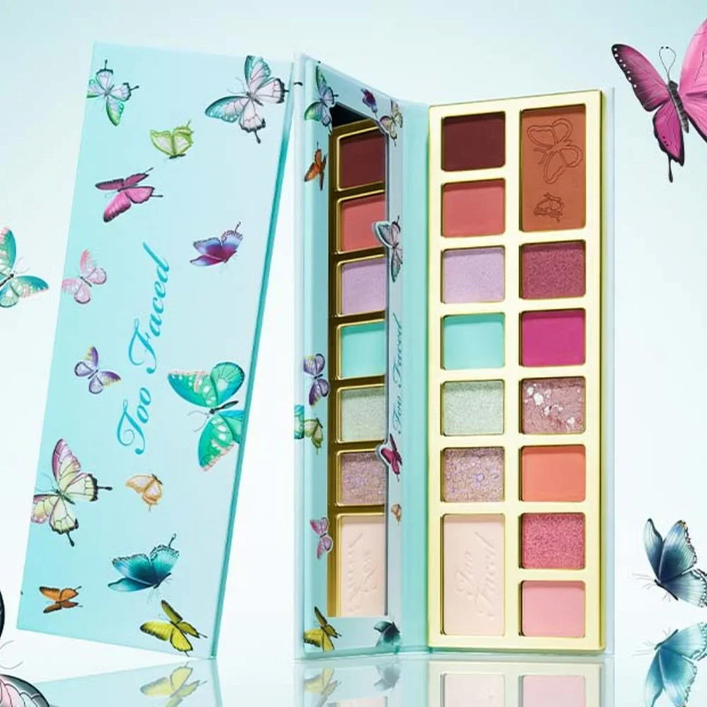 NIB ✅Too Faced TOO FEMME Ethereal Eye Shadow & Pressed Pigment Palette - NEW